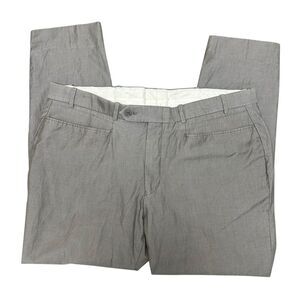 Ermenegildo Zegna Silk Skin 40x29 Silk Wool Grey Pants‎ Trousers